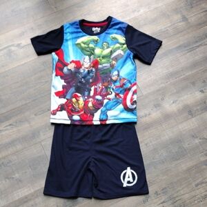 Marvel Blue and Black Superhero Costume